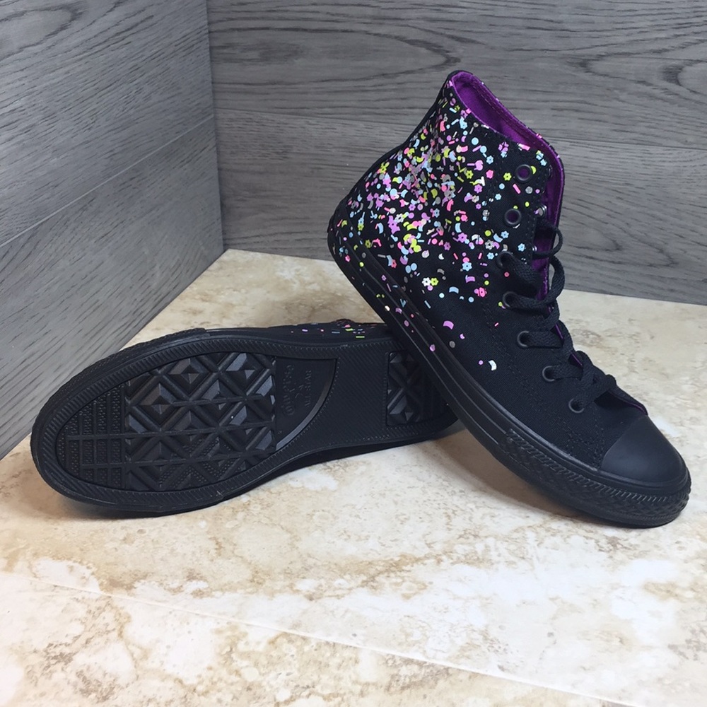 Converse CTAS HI BLACK/MULTI black/mult/conv - Picture 8 of 8